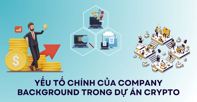 Các yếu tố chính cần có trong Company Background của dự án Crypto