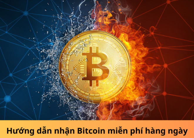 Hướng dẫn nhận Bitcoin miễn phí hàng ngày chi tiết