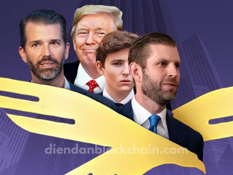 Gia đình Trump đối mặt với khoản lỗ 53 triệu USD từ dự án tiền mã hóa WLFI